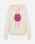 EP YAYING Loose Hooded Sweatshirt