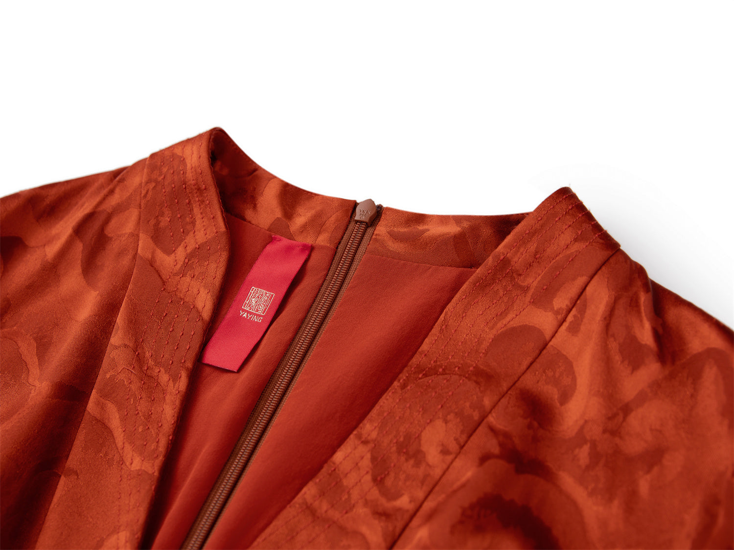 YAYING Mulberry Silk Red Dress