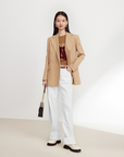EP YAYING Straight-Leg Wide-Leg Jeans