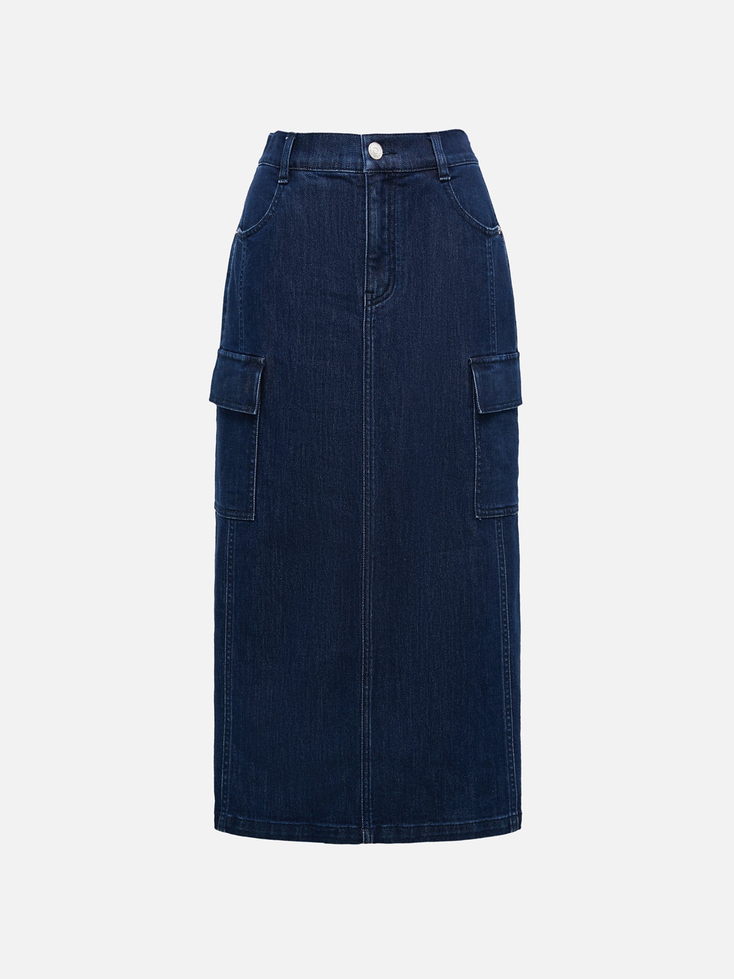EP YAYING Straight Denim Skirt