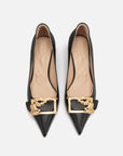 YAYING Chinese-Style Decorative Buckle High Heels