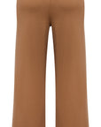 YAYING Brown Pleated Trousers