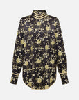 EP YAYING Chinese Style Jacquard Shirt
