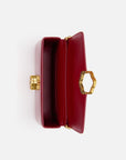 Hetian Jade Rotating Peony Button Bag