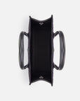 EP YAYING Pleated Acetate Tote Bag with Detachable Pouch