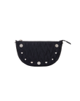 EP YAYING Pleated Acetate Tote Bag with Detachable Pouch