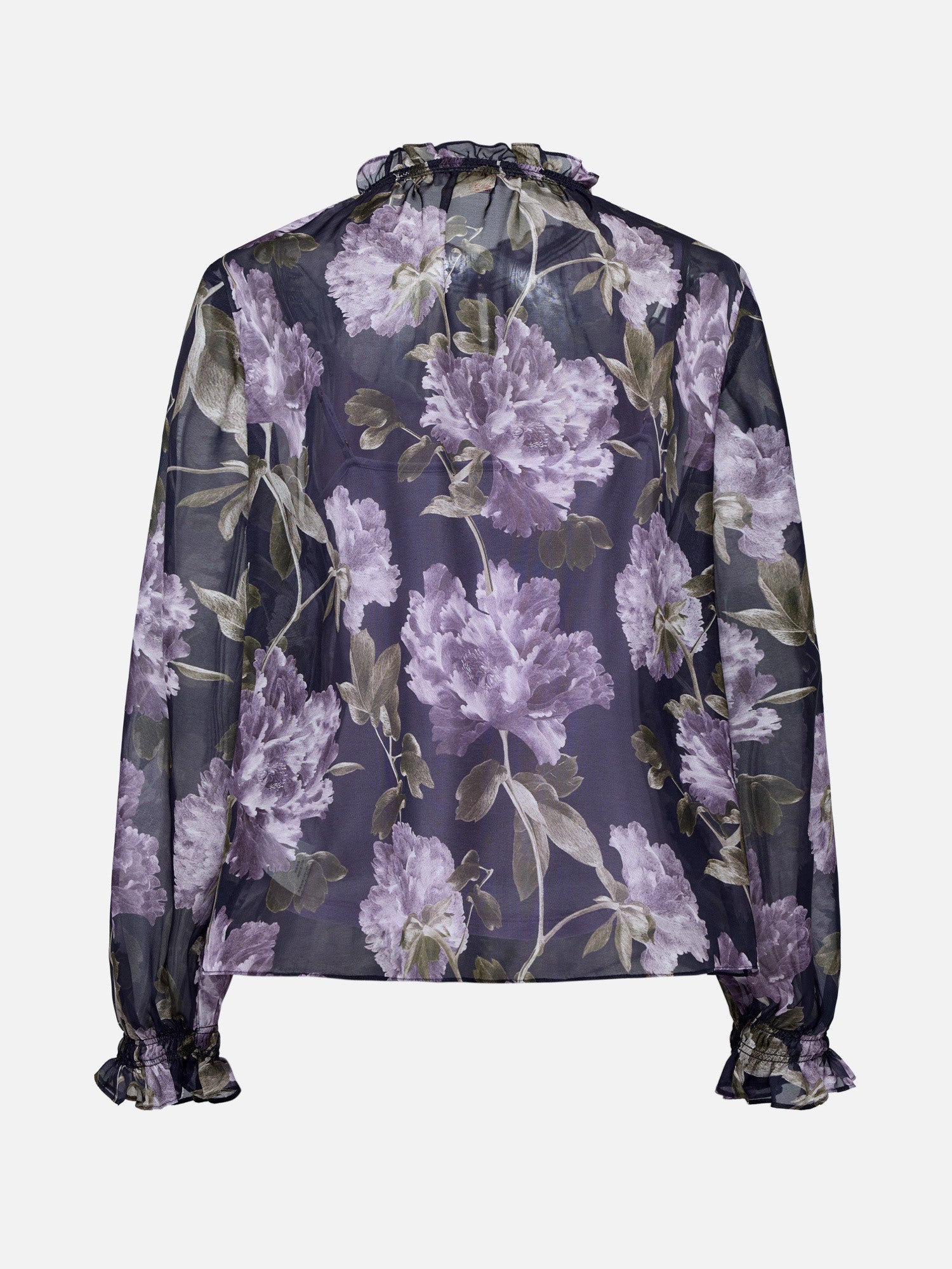 EP YAYING Printed Silk Shirt EGKIS2312AP