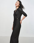 EP YAYING Wool Jacquard Dress EGKAW4621AH