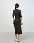 EP YAYING Wool Jacquard Dress EGKAW4621AH