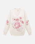EP YAYING Relaxed Fit Wool Knit Sweater