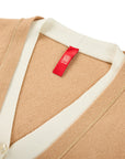 YAYING Cashmere Faux Two-Piece Knit