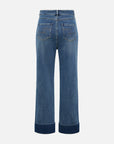 EP YAYING Long-staple Cotton Slim Jeans