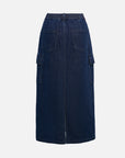 EP YAYING Straight Denim Skirt