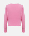 EP YAYING Pure Color Wool Knit Sweater