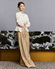 EP YAYING Loose Linen Wide-Leg Pants EGKEH6425AE