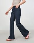 EP YAYING Silver Thread Knit Flared Pants EGKADJ630AZ