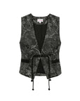 EP YAYING Chinese-Style Embroidered Short Vest