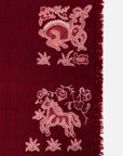 EP YAYING Sifang Ju Rui Jacquard Scarf