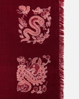 EP YAYING Sifang Ju Rui Jacquard Scarf