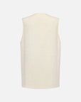EP YAYING White Yak Wool Vest