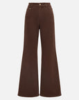 EP YAYING Brown Straight Leg Pants