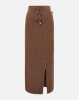 EP YAYING Cashmere Straight Skirt