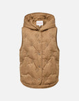 EP YAYING Camel Puffer Vest