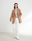 EP YAYING Straight-Leg Wide-Leg Jeans