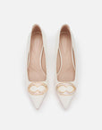 EP YAYING Lucky Knot High-Heeled Flats