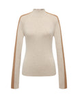 EP YAYING Beige Knit Sweater
