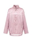 EP YAYING Pink Long Sleeve Blouse