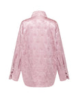 EP YAYING Pink Long Sleeve Blouse