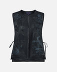 EP YAYING Silk-Cotton Jacquard Chinese Style Vest EGKES1038AH