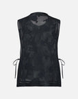 EP YAYING Silk-Cotton Jacquard Chinese Style Vest EGKES1038AH