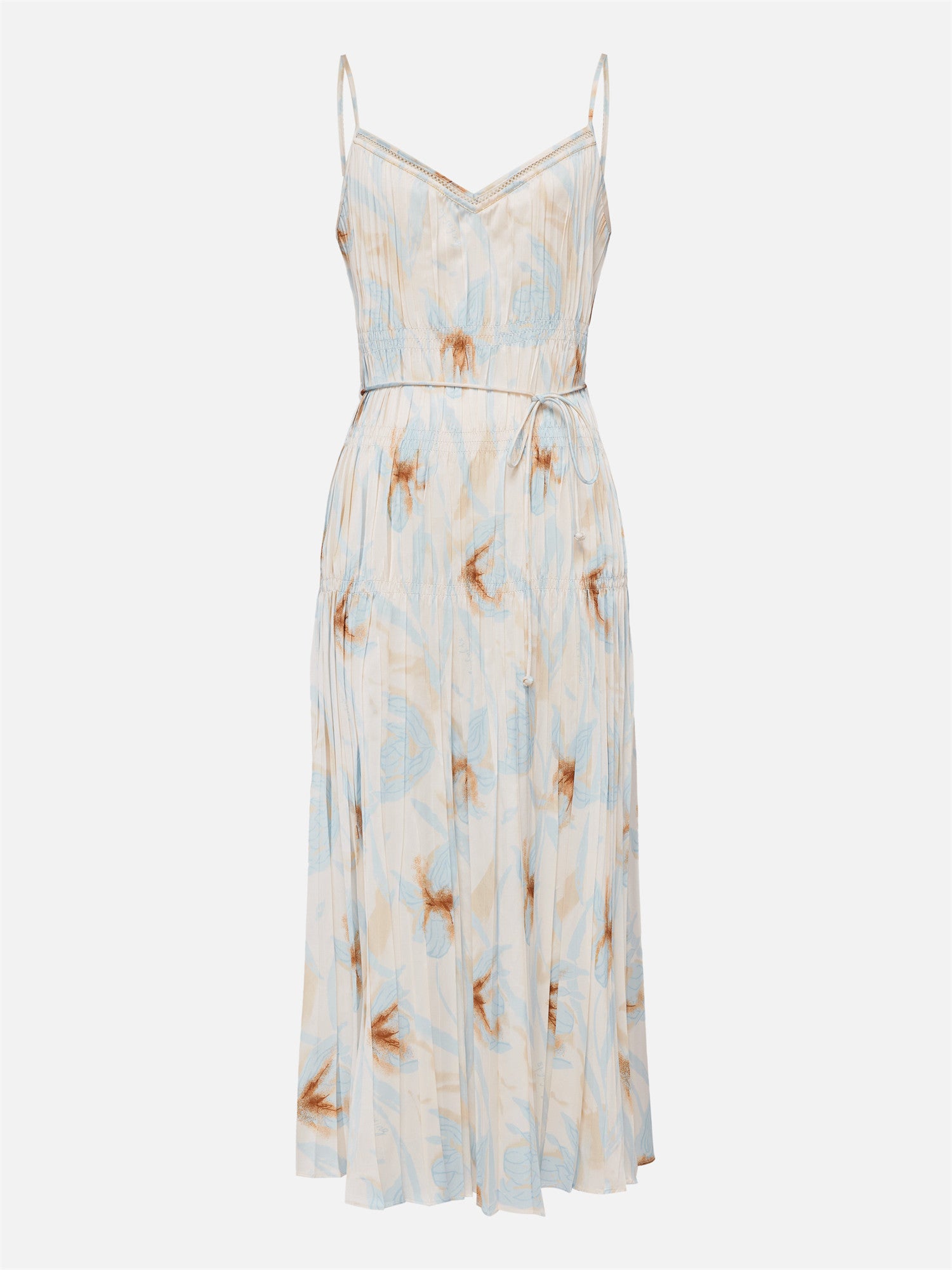 EP YAYING Floral Print Slip Dress EGKEA4212BM 4 / Beige