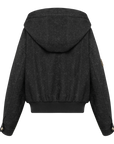 YAYING Textured Patterned Coat
