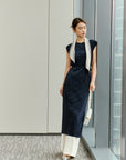 EP YAYING Pleated Slimming Dress EGKAA4509AZ