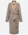EP YAYING Yak Wool Double-Sided Wool Coat