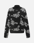 EP YAYING Jacquard Pullover Sweater