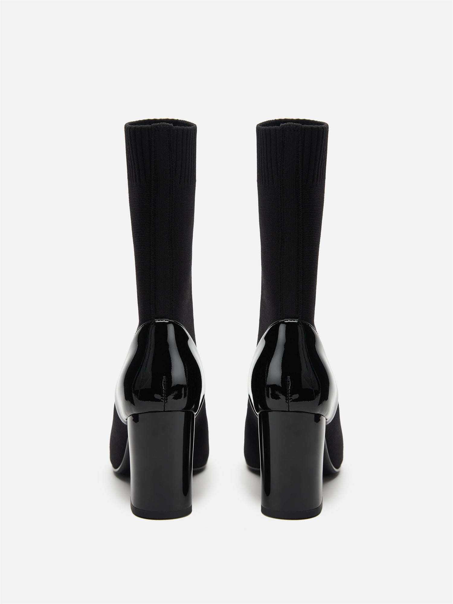 EP YAYING Round Toe Knitted Stretch Sock Boots