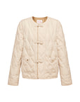 EP YAYING Beige Knit Cardigan