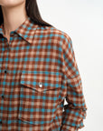 EP YAYING CHECKED SHIRT