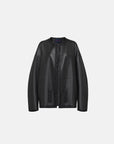 EP YAYING Embroidered Leather Jacket EGLILP110A