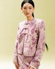EP YAYING Velvet Peony Jacket