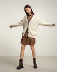 EP YAYING Yak Wool Jacquard Knitted Sweater