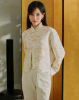EP YAYING New Chinese-Style Cropped Jacket