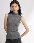 EP YAYING wool Knit Vest