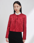 EP YAYING Satin Chinese-style Jacket