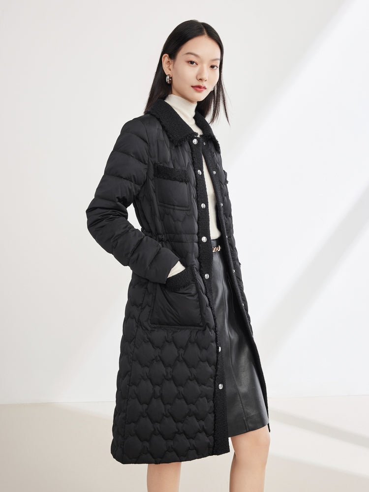 Longline down best sale jacket