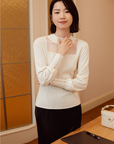 YAYING Elegant Wool Knit Sweater